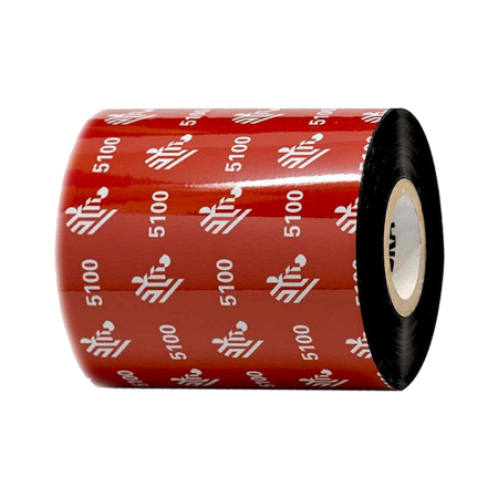 Красящая лента (Риббон) Zebra 5100 Resin Premium (83mm x 450m, resin, втулка 1