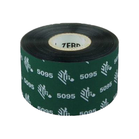 Красящая лента (Риббон) Zebra 5095 Resin High-Performance (40mm x 450m, resin, втулка 1