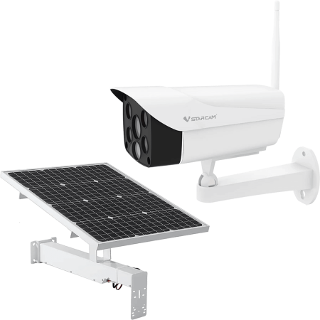 Комплект видеонаблюдения VStarcam C8852Z (солнечная панель + камера 4G)